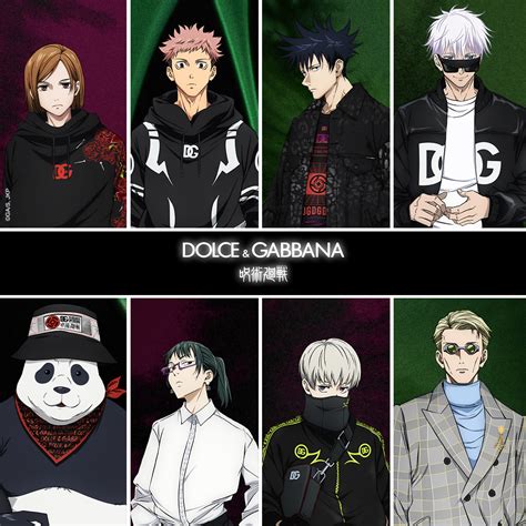 jujutsu x dolce gabbana|jujutsu kaisen x dolce.